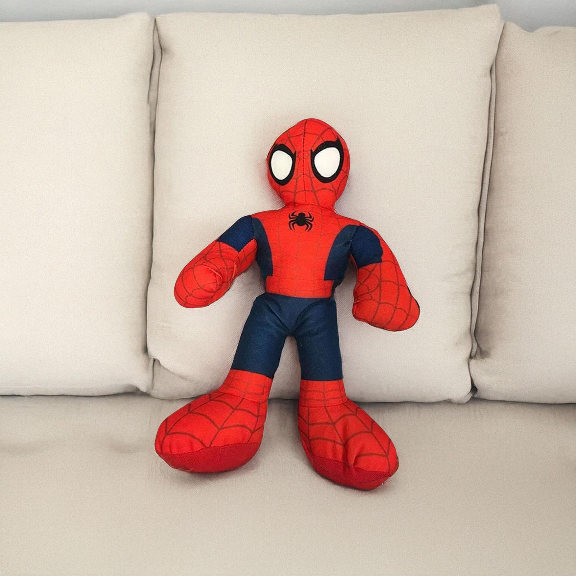 Alt View 10. Marvel - Spiderman Marvel Heroes 9" Bean Basher Plush - Red.