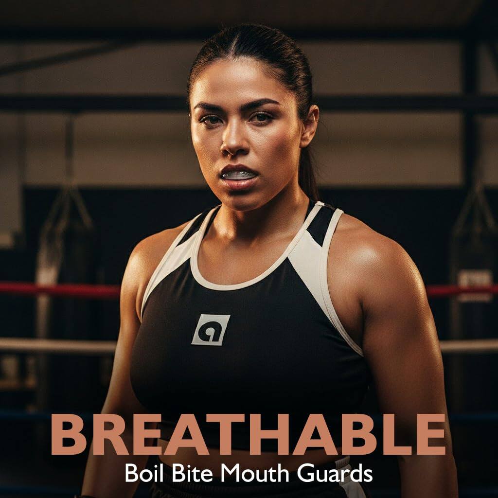 BREATHABLE  
Boil Bite Mouth Guards