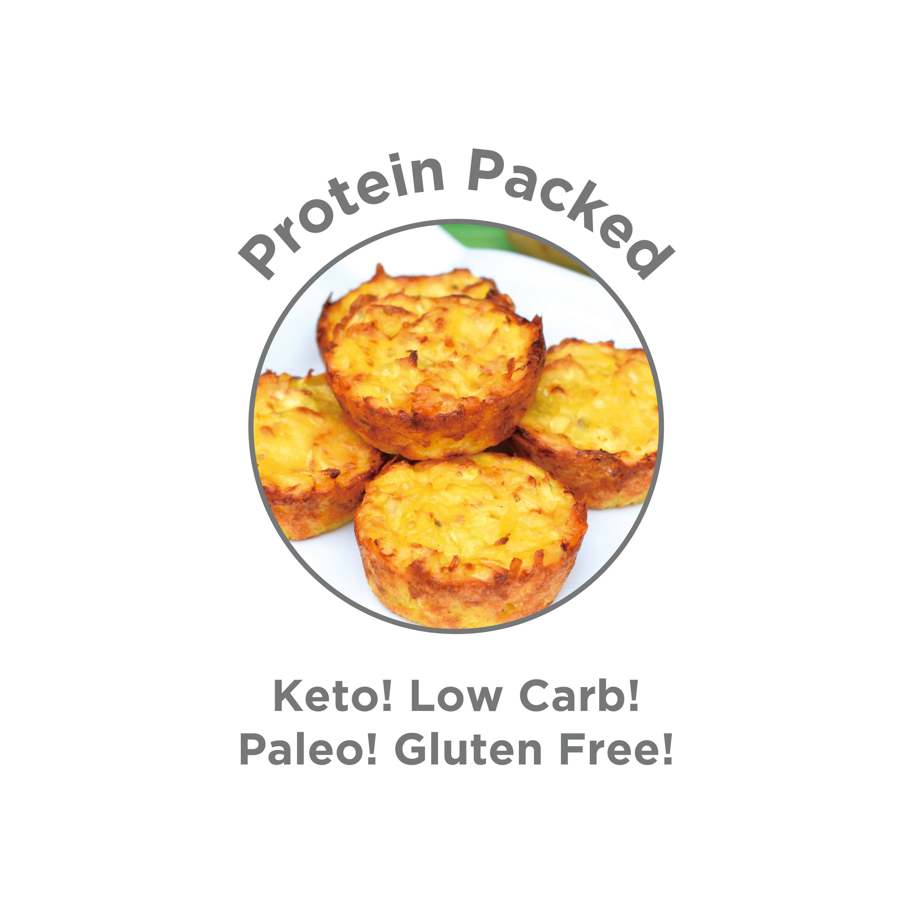 Protein Packed

Keto! Low Carb! Paleo! Gluten Free!