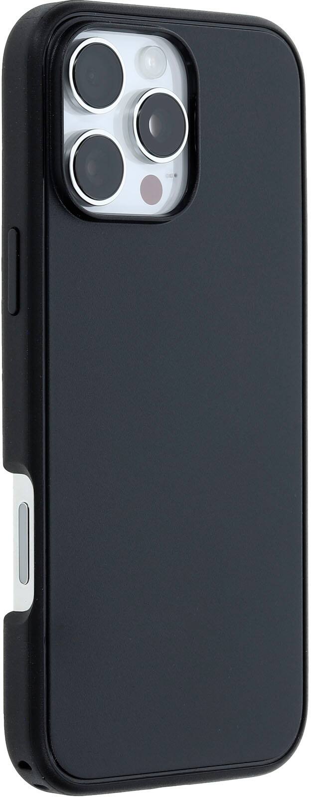 Angle. OtterBox - Symmetry Series Hard Shell for MagSafe for Apple iPhone 16 Pro Max - Black.