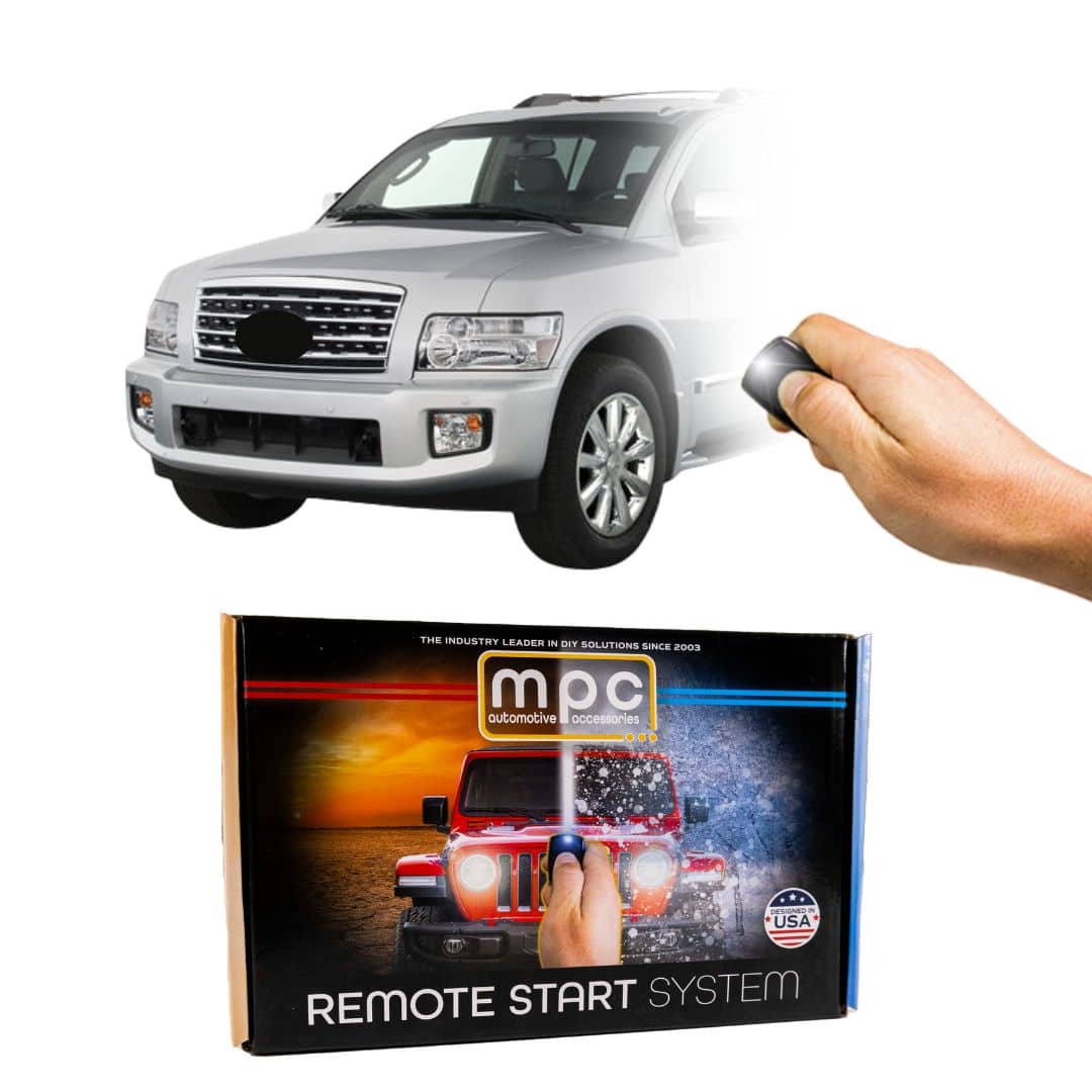 MPC - Remote Start Kit for 2008-2010 Infiniti QX56 Intelli-Key - OEM-Style - Black