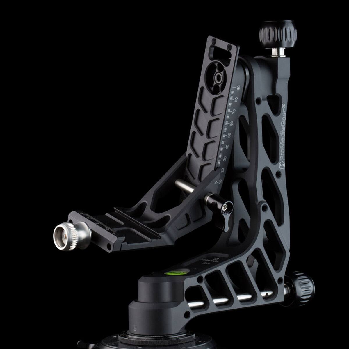 Alt View 3. ProMediaGear - ProMediaGear GKJr Katana Pro Aluminum Gimbal Head,Cradle for Telephoto Lens.