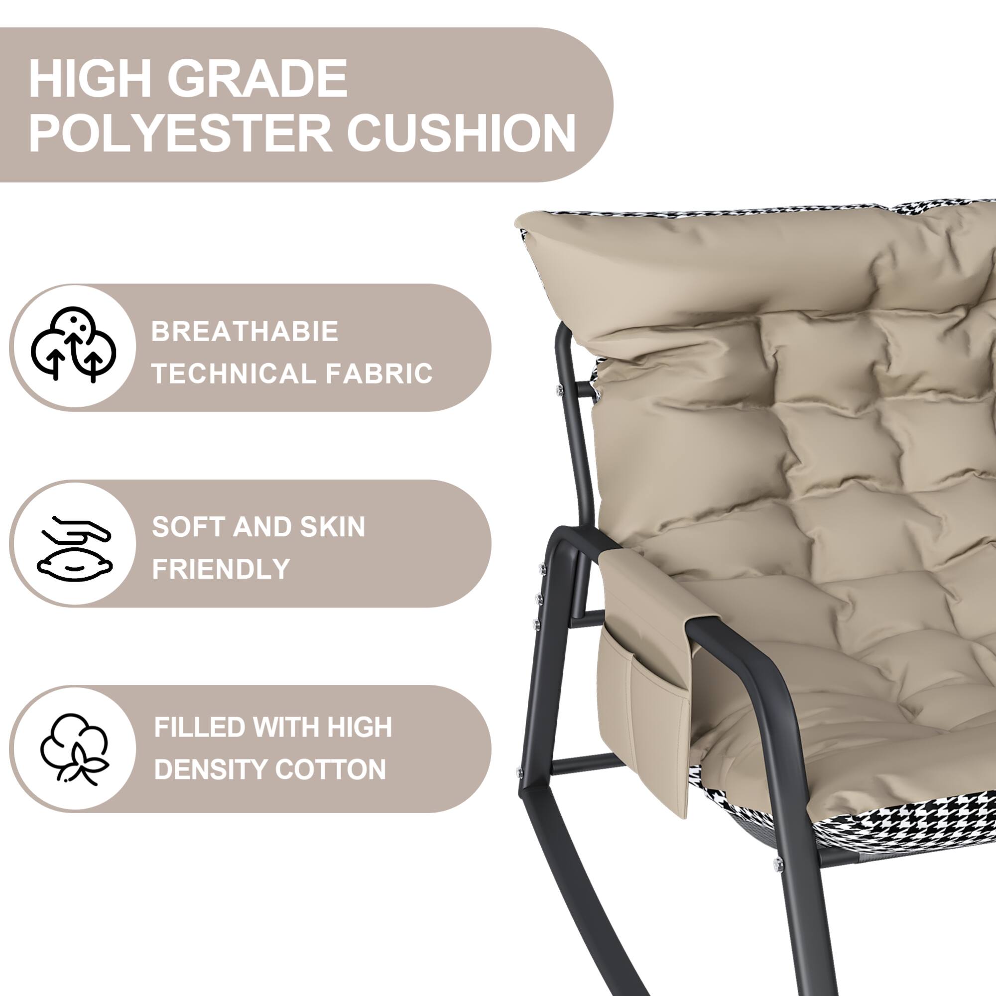 HIGH GRADE POLYESTER CUSHION

- BREATHABLE TECHNICAL FABRIC
- SOFT AND SKIN FRIENDLY
- FILLED WITH HIGH DENSITY COTTON