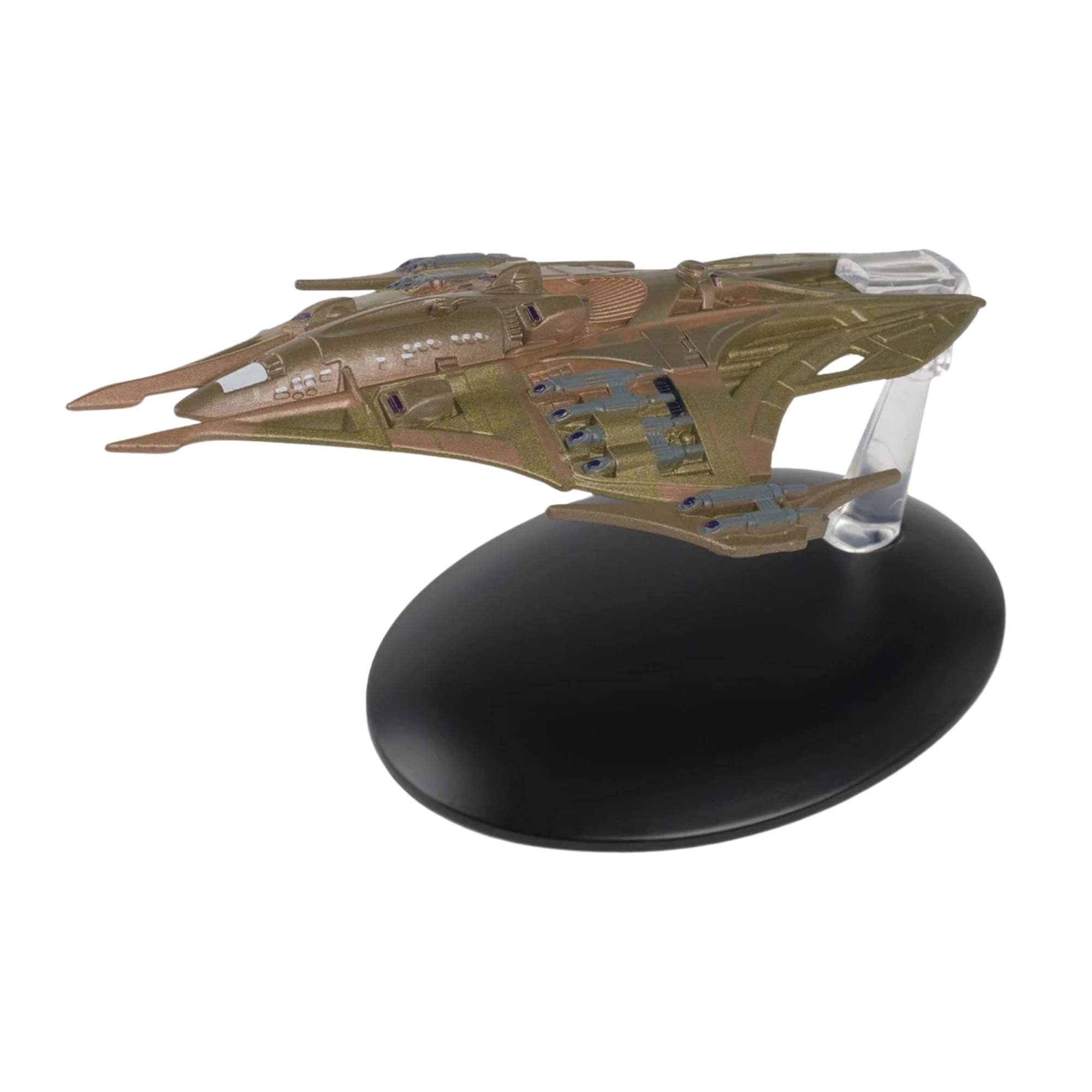 Alt View 10. Eaglemoss - Eaglemoss Star Trek Starship Replica | Lokirrim Fighter - Black.