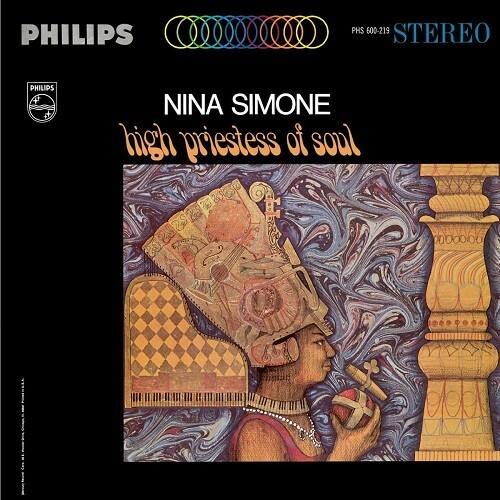 PHILIPS  
PH 600-219  
STEREO  

NINA SIMONE  
high priestess of soul
