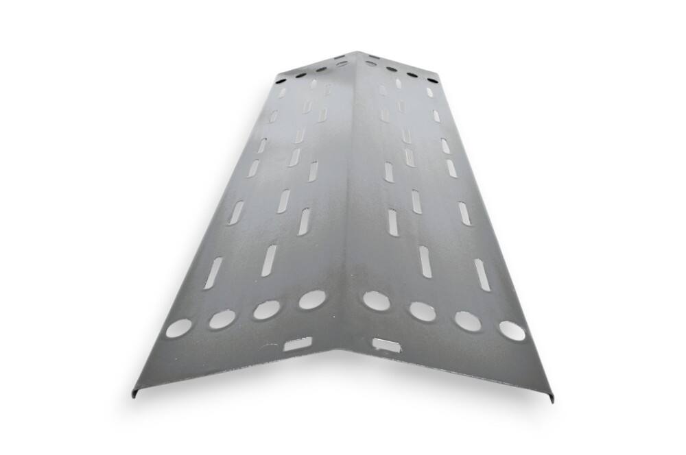 Alt View 4. Music City Metals - Music City Metals - MCM989268112 heat plate, porc stl, 22.25 x 8.625; Gri.