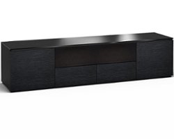 Salamander Designs - Chicago AV Cabinet for Most TVs up to 85" - Black Oak - Angle_Zoom
