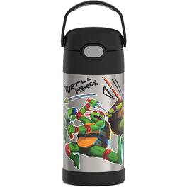 Thermos - 12 oz. Kid's Funtainer Insulated Water Bottle - Teenage Mutant Ninja Turtle Movie