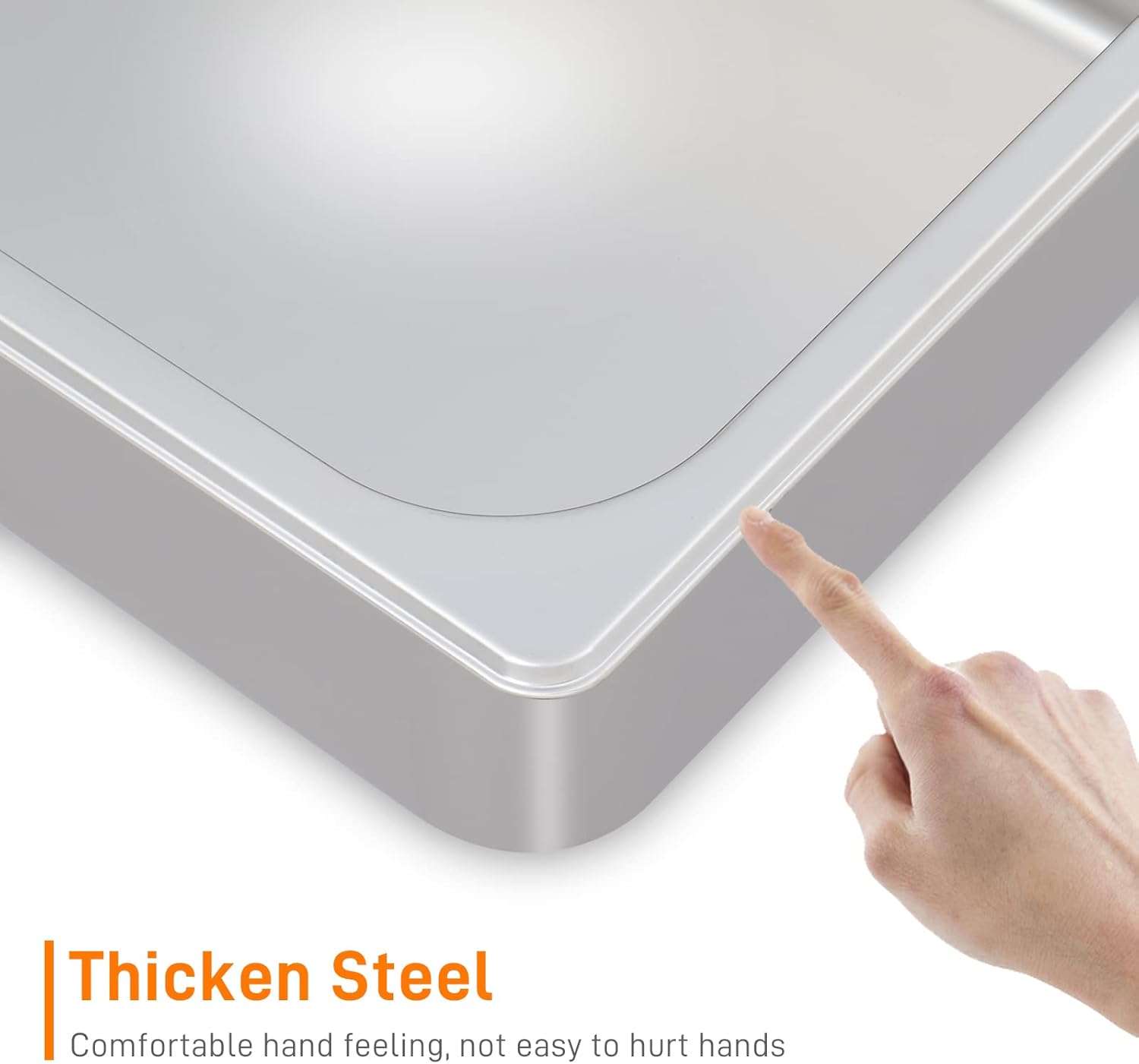 Thicken Steel  
Comfortable hand feeling, not easy to hurt hands