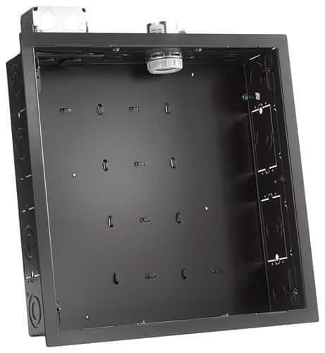 Front. Chief - Wall Enclosure - Black.