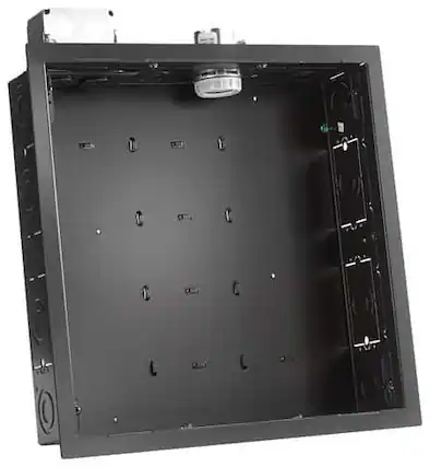 Front. Chief - Wall Enclosure - Black.