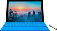 Front Zoom. Microsoft - Surface Pro 4 - 12.3" - 128GB - Intel Core i5 - Silver.