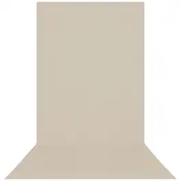 Westcott - 5x12' X-Drop Wrinkle-Resistant Backdrop, Buttermilk White