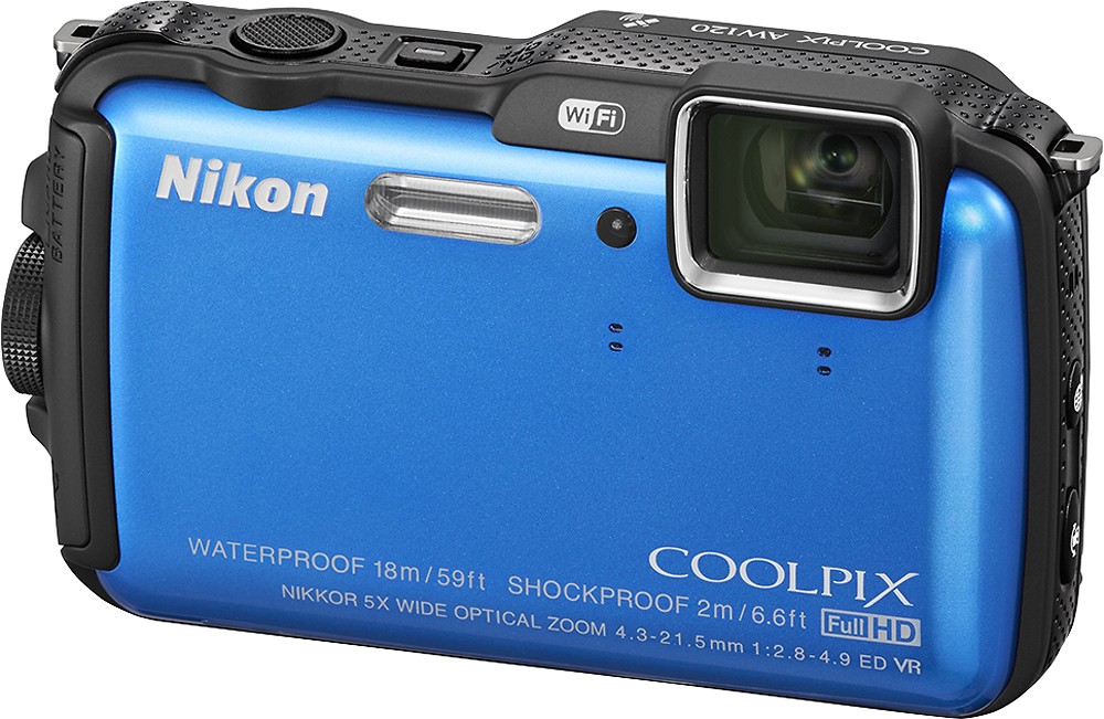 Best Buy: Nikon Coolpix AW120 16.0-Megapixel Waterproof Digital 
