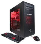 Front. CyberPowerPC - Gamer Xtreme Desktop - Intel Core i5 - 8GB Memory - 1TB Hard Drive - Red/Black.