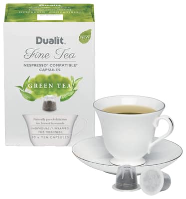 Dualit - Fine Tea Green Tea Capsules (10-Pack) - Multi