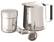Angle. Dualit - Barista Coffee Kit - Stainless Steel.