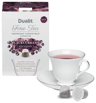 Dualit - Fine Tea Blackcurrant Capsules (10-Pack) - White