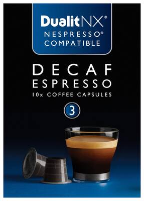 Dualit - NX Decaf Espresso Capsules (10-Pack) - Multi