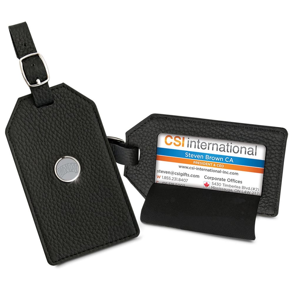 Jardine - UNLV Rebels Leather Luggage Tag - Black price history on PriceWatchPro