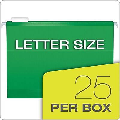 LETTER SIZE  
25 PER BOX
