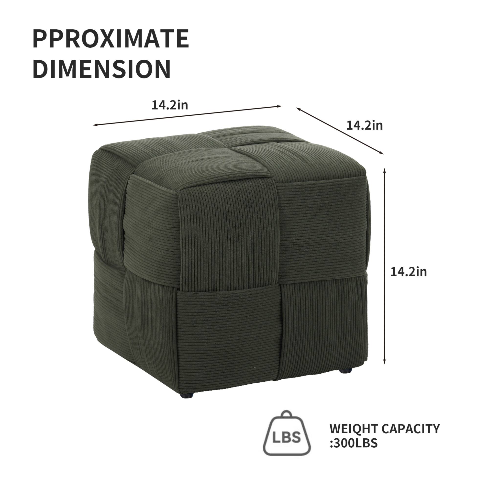 **Approximate Dimension:**
- 14.2in x 14.2in x 14.2in

**Weight Capacity:**
- 300LBS