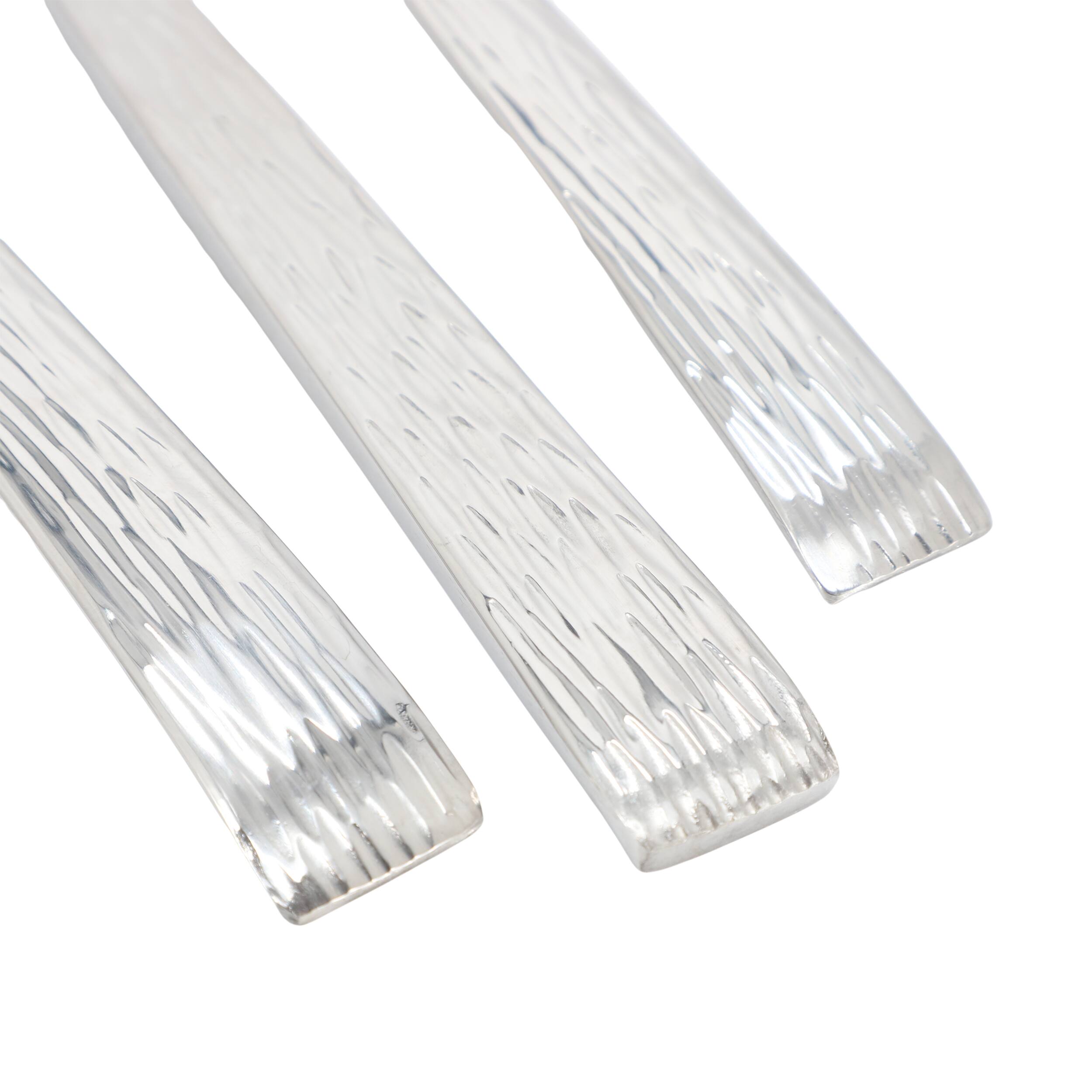 Alt View 3. Gibson - Gibson Home Cowper 20 Piece Stainless Steel Flatware Set in Silver - Silver.