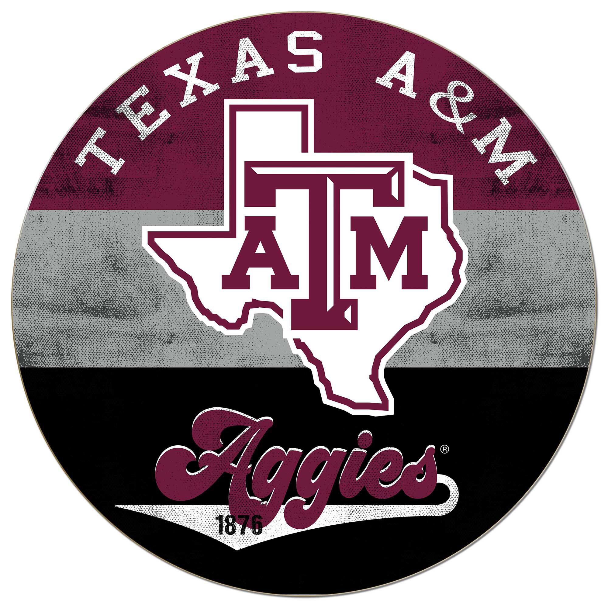 TEXAS A&M  
Aggies  
1876
