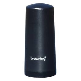 Browning - 5G NR FR1 600 MHz to 6,000 MHz Pretuned NMO Antenna, Solid Brass Tuning, Low VSWR, BR-6000 - Black