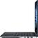 Left. Samsung - Notebook 9 spin 13.3" Touch-Screen Laptop - Intel Core i7 - 8GB Memory - 256GB Solid State Drive - Pure Black.