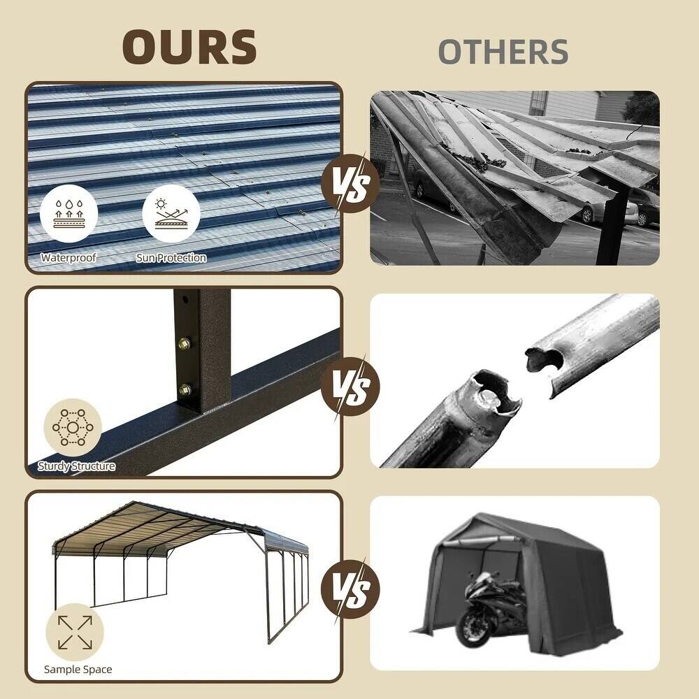 OURS vs OTHERS

Waterproof Sun Protection

Sturdy Structure

Sample Space