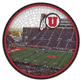 WinCraft - Utah Utes Round 500-Piece Puzzle - Multicolor