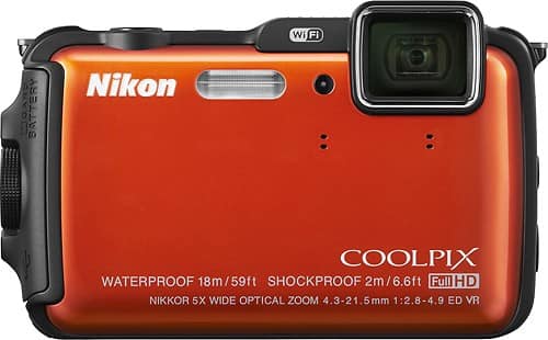 Nikon Coolpix AW120 16.0-Megapixel Waterproof Digital  - Best Buy