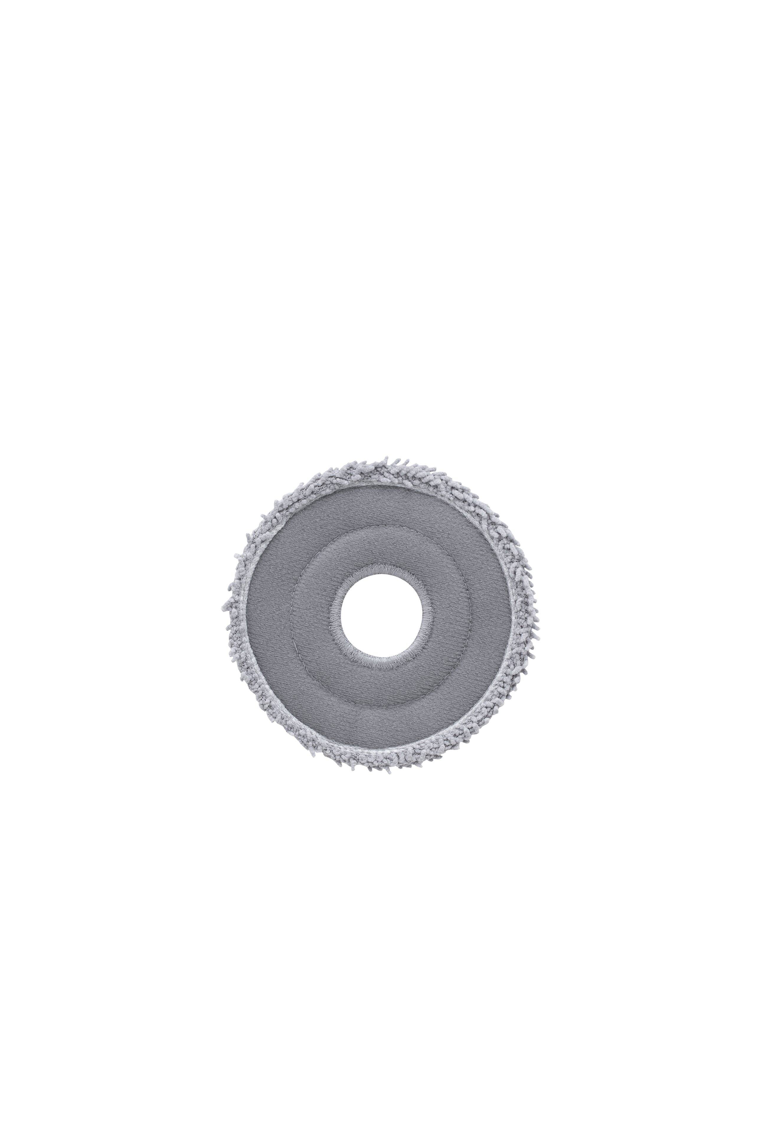 Left. Roborock - 4 Pack  Parts-Anti-bacterial Rotating Mop Cloths for QRT78 Robot Vacuum Cleaner, Mop Pad Replacement Accessories.