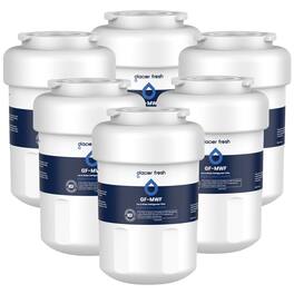 GLACIER FRESH - Replacement for MWF Refrigerator Water Filters, SmartWater MWFP, MWFA, 6 Pack