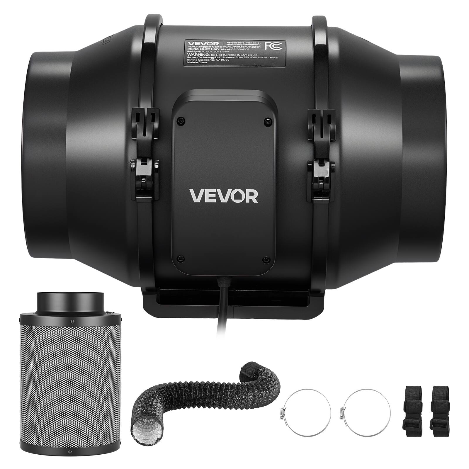 VEVOR - Inline Dust Vac - WARFRN - T ad A a ads d e - - - -- .. - - I VEVOR