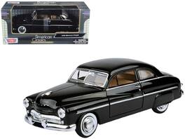 1949 Mercury 1/24 Diecast Model Car by Motormax - Black
