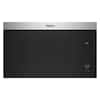 Front. Whirlpool - 1.1 Cu. Ft. Over-the-Range Microwave with Flush Built-in Design - Stainless Steel.