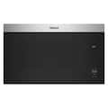 Whirlpool - 1.1 Cu. Ft. Over-the-Range Microwave with Flush Built-in Design - Stainless Steel