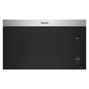 Whirlpool - 1.1 Cu. Ft. Over-the-Range Microwave with Flush Built-in Design - Stainless Steel