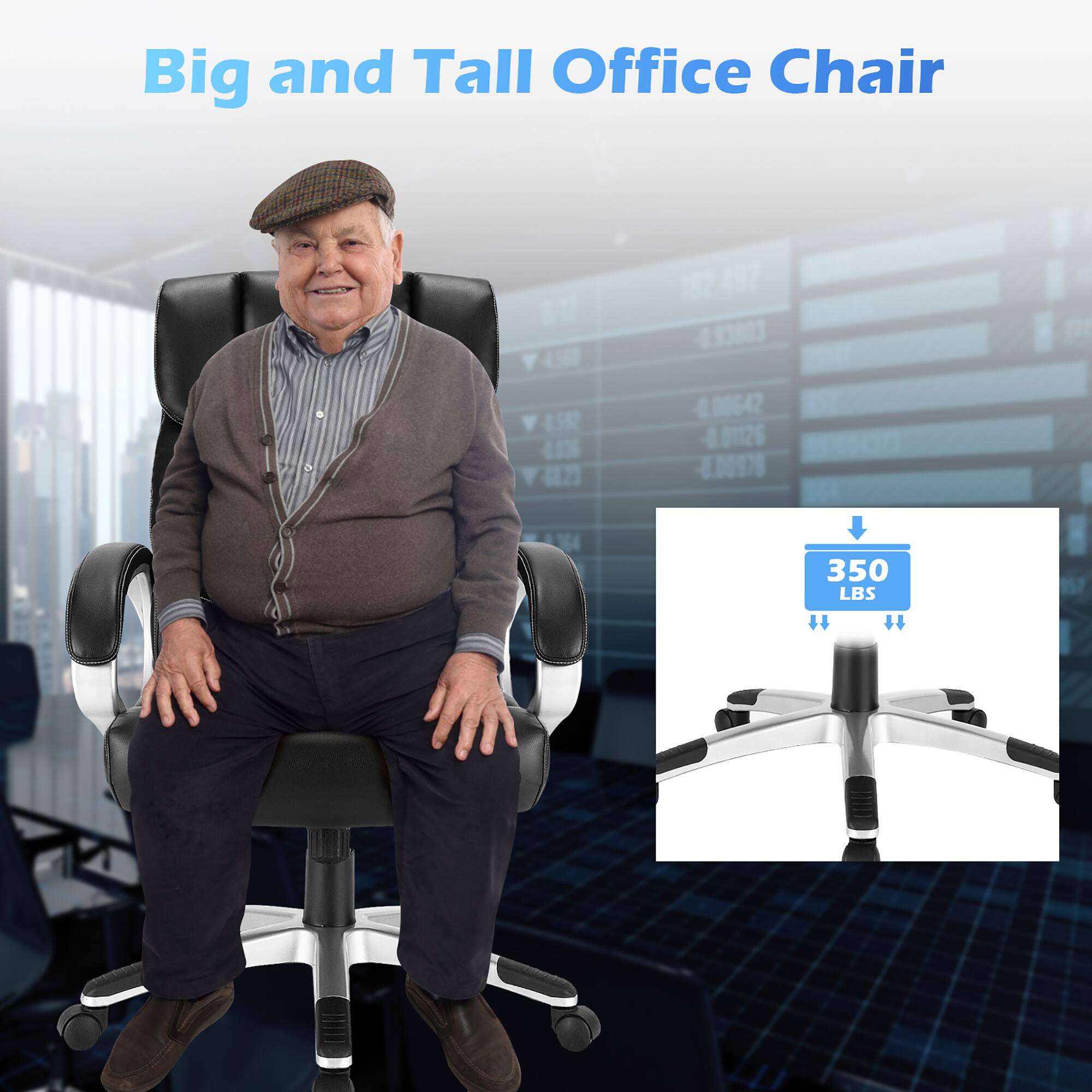 Big and Tall Office Chair 12 7UM 4.582 41%  12 12.492 93803 0.0126 30978 350 LBS