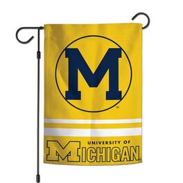 WinCraft - Michigan Wolverines 12'' x 18'' Double-Sided College Vault Garden Flag - Multicolor