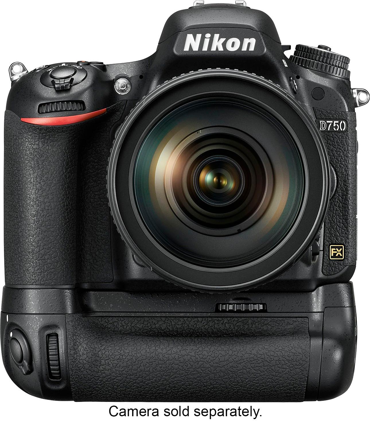 Nikon - MB-D16 Multi Power Battery Pack for the D750 Digital SLR Camera -  Black