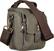 Angle. Platinum™ - Vintage Platinum DSLR Small Camera Bag - Dark Green/Dark Brown.