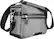 Angle. Platinum™ - Metropolitan Messenger Bag - Gray/Black.