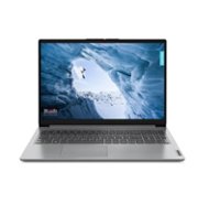 REFURBISHED Lenovo Ideapad 1 15Iau7 15.6" Laptop Intel Core i5-1235U 8GB RAM 512GB SSD W11H - Gray - Front_Zoom