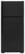 Front Standard. GE - 15.7 Cu. Ft. Frost-Free Top-Freezer Refrigerator - Black.