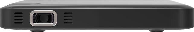 Miroir - Micro 360p DLP Pico Projector - Black - Front Zoom