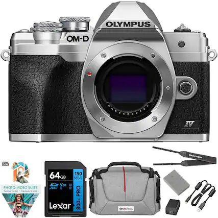 OLYMPUS OM-D IV OM SYSTEM PHOTO-VIDEO SUITE
PHrCnog ho J021 Video/Stud
64GB MB/s SP V30 W XC I 8 PRO Lexar 800x
decophoto.