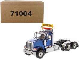 International HX520 Day Cab Tandem Tractor 1/50 Diecast Model by Diecast Masters - Blue